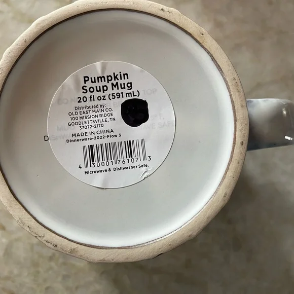 NWT Pumpkin Soup Mug - Picture 4 of 4